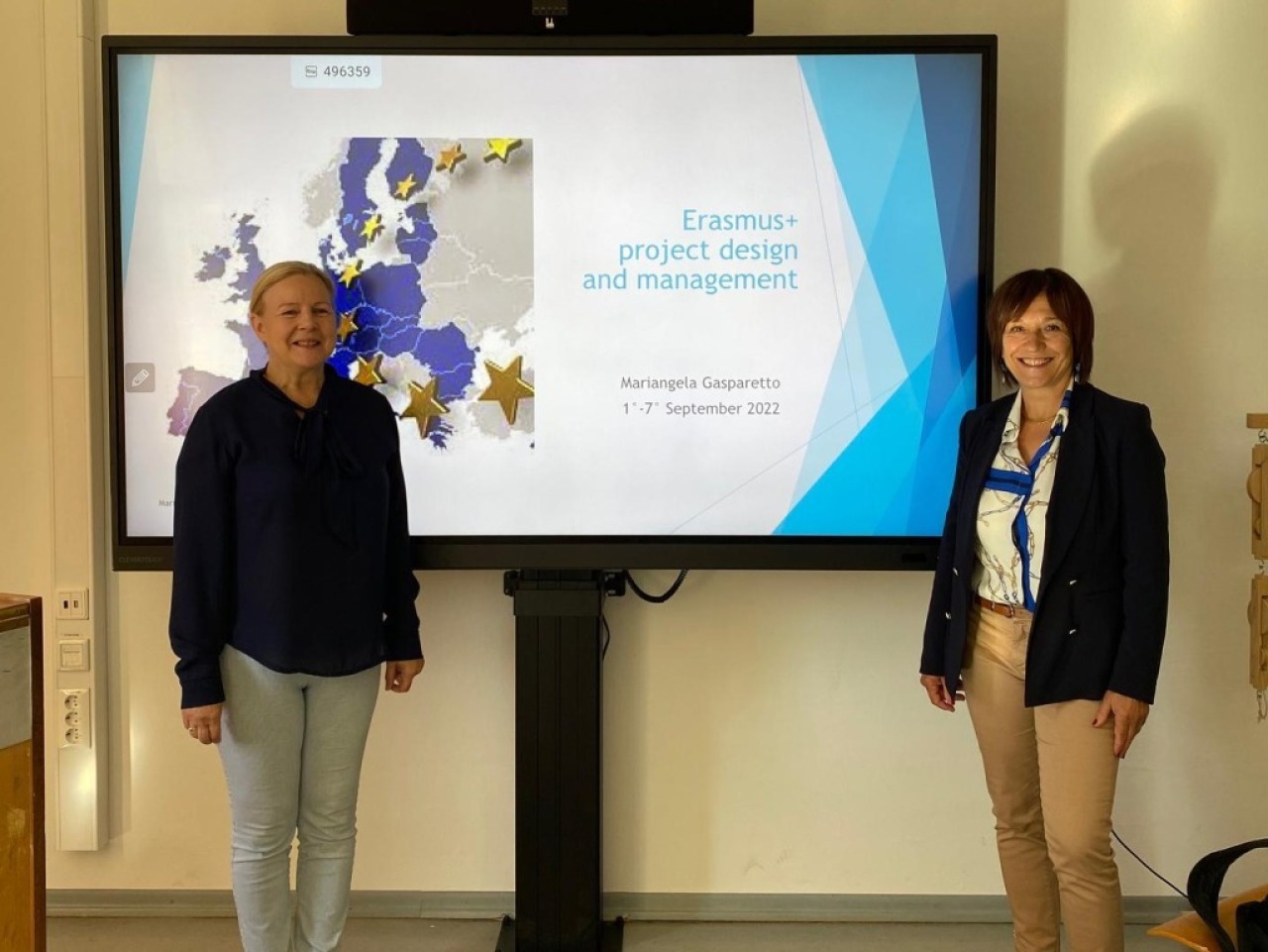 Incontro percorsi Erasmus con Mariangela Gasparetto